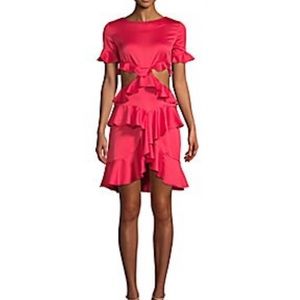 Few Moda red open back cocktail dress new with tags